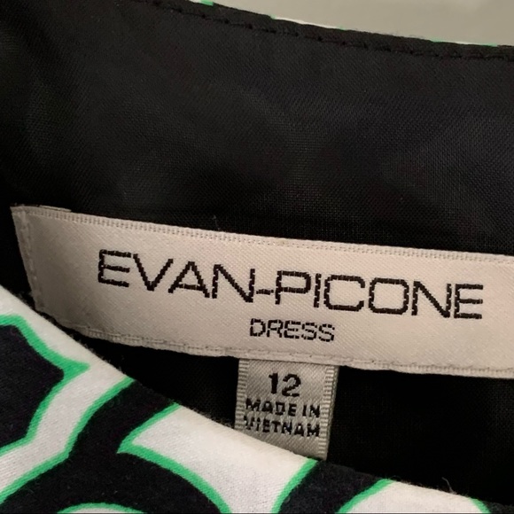 *NWT* Evan-Picone Garden of Eden Midi Dress - Picture 8 of 11